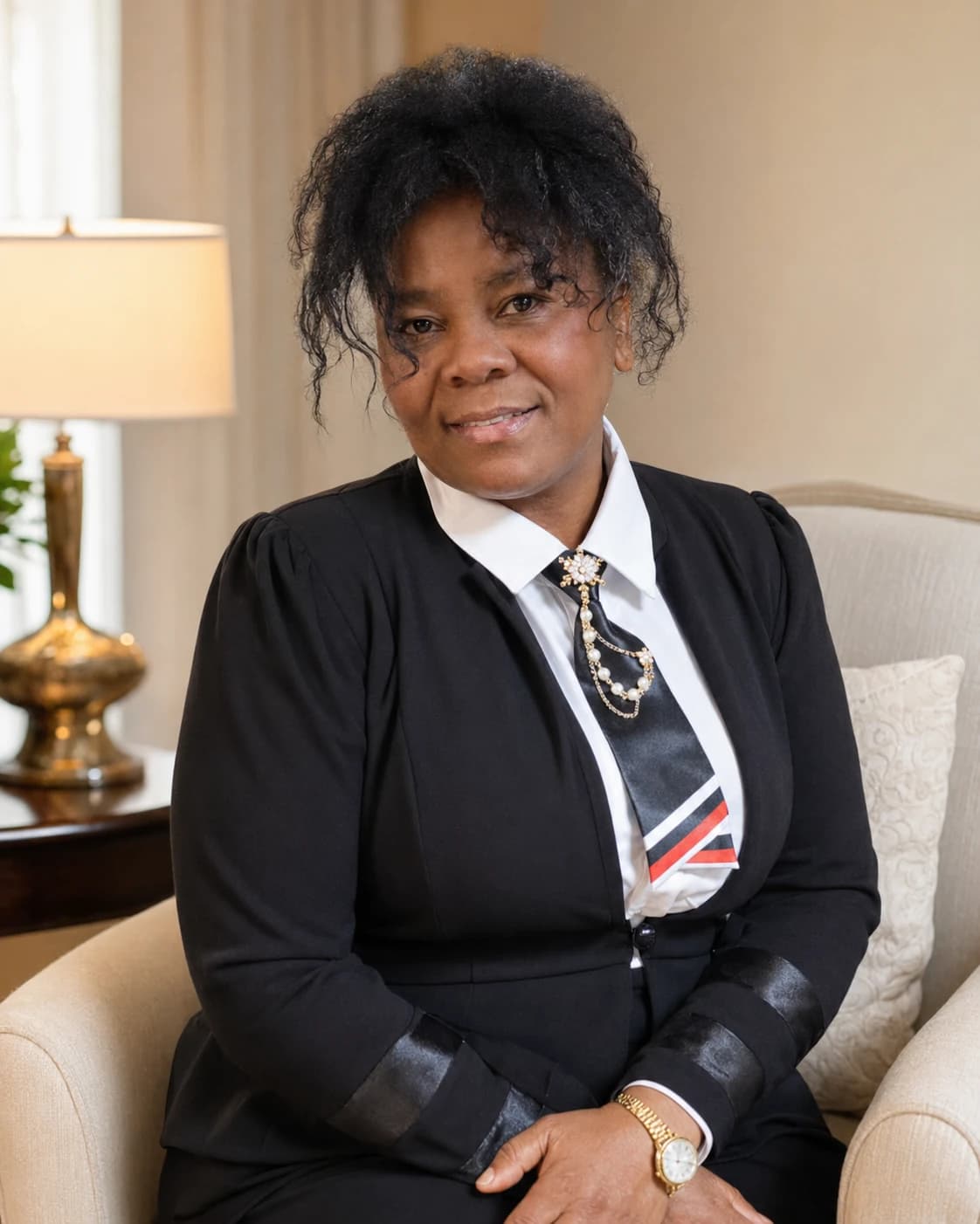 Jocelyne Cribe Brutus, cofondatrice du CMFB